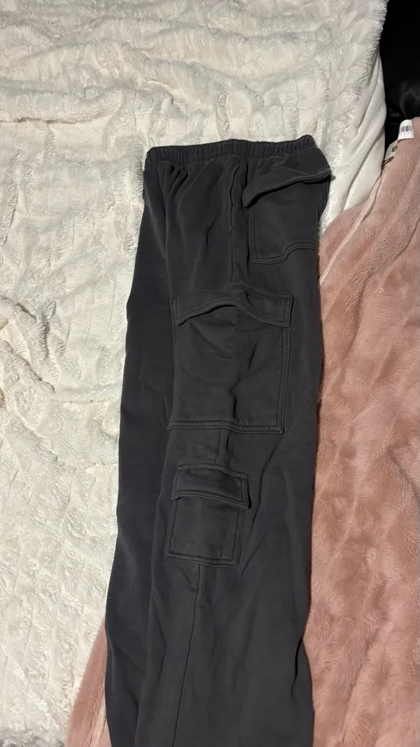 Garage Cargo Sweatpants Grey - Image 5