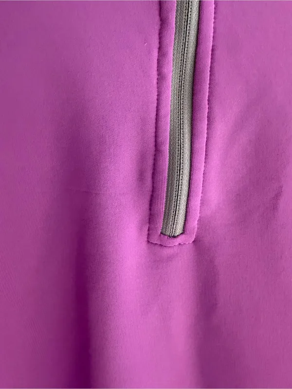 Peter‎ Millar Element4 Wicking 1/4 Zip Pullover Purple Golf Performance XL - Image 2