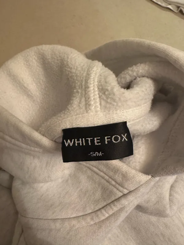 White Fox Hoodie - Image 7