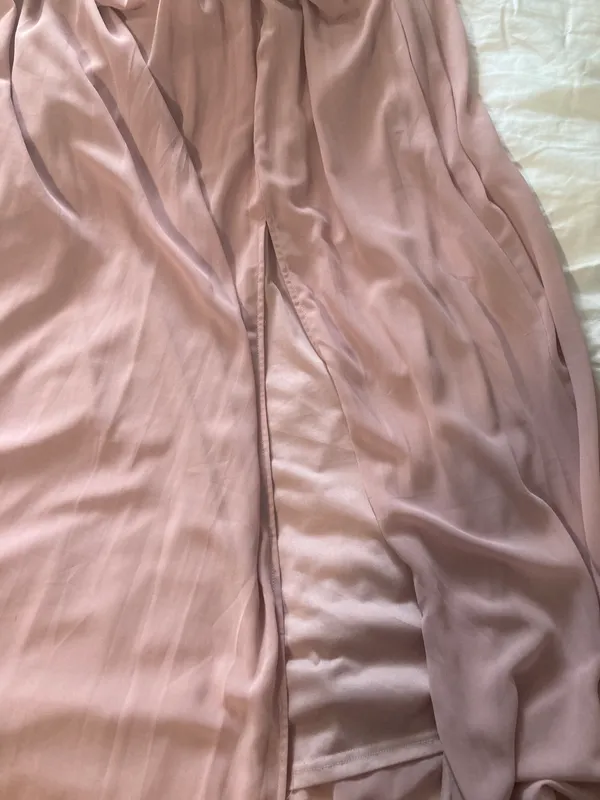 Faux Wrap Maxi Dress - Image 3