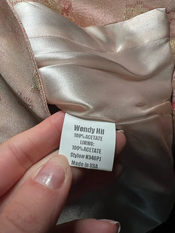 NWT Floral Wendy Hil Blazer Size 6 Pink - Image 4