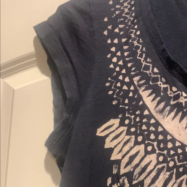 Lucky Brand Black Embellished Muscle Tee ~ XL - Image 4