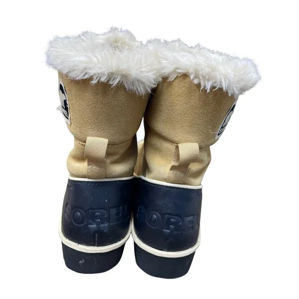 Sorel Womens Carnival Winter Boots Faux Fur Lined Size 8.5 SKU 9286 - Image 6