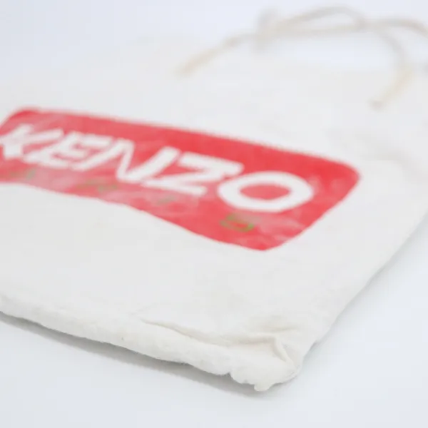 Kenzo‎ Paris Logo Canvas Tote Bag Casual Shopper Streetwear Beach Bag - Image 3