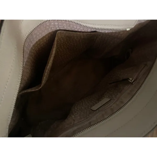 KATE SPADE Patterson Drive Geraldine Bag MINIMALIST Beige Leather Tote Purse - Image 5