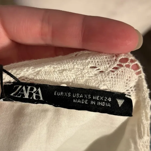 NWT Zara Eyelet Dress - Image 8