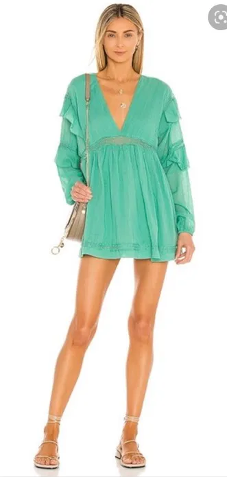 Free People SEASHELL SKORT ROMPER - Image 6