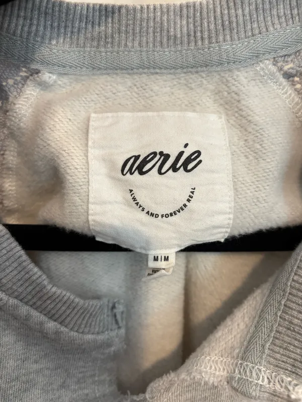Aerie Lace Trim Crew Neck - Image 3