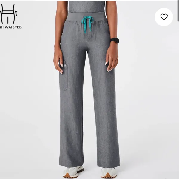 Figs Scrub Pants Graphite Womens Medium - Image 8