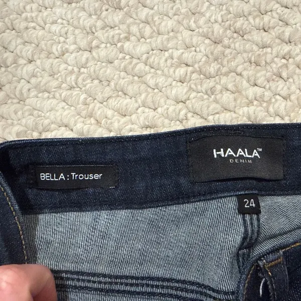 Haala trouser jeans Blue Size 24 - Image 3