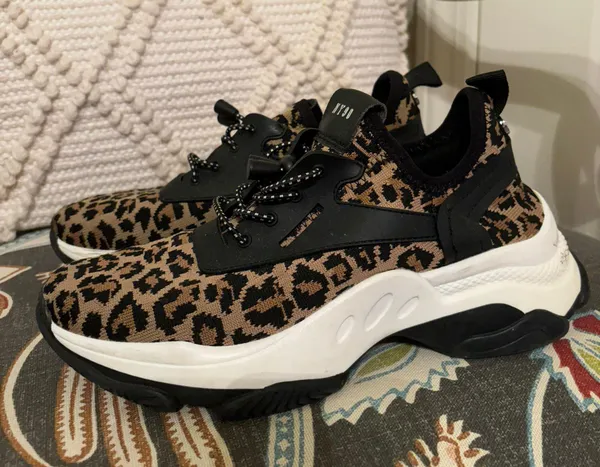 Steve Madden Cheetah Tennis Shoes - Image 2