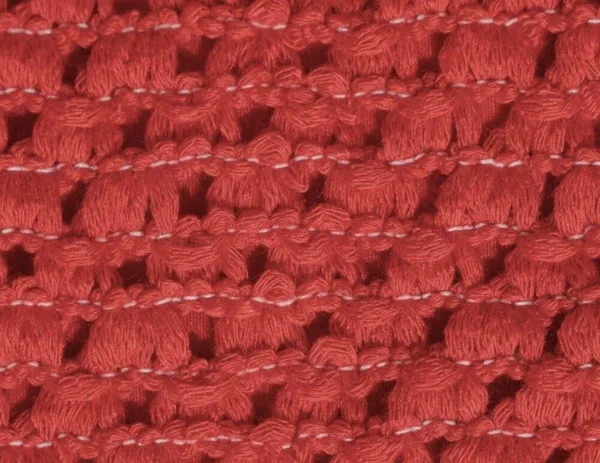 BERLOOK Red Crochet U Neck Bikini Top ONLY 41 Size M - Image 9
