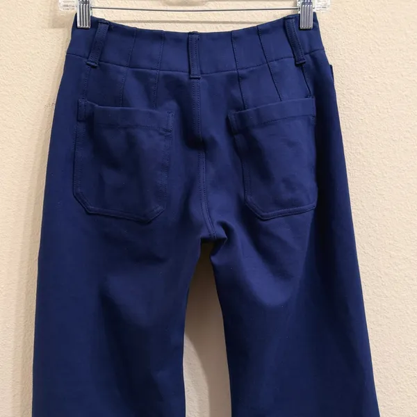 Maeve by Anthropologie The Colette Cropped Wide Leg Pants High-Rise- 25 Petite - Image 4