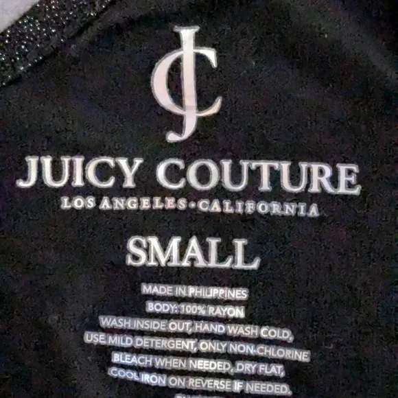 Juicy Couture Shimmer Metallic Tank Top, Small - Image 2