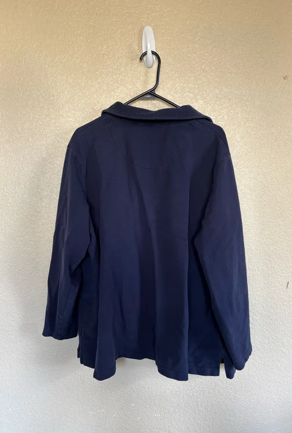 Cherokee Vintage Navy Blue Cardigan - Image 4