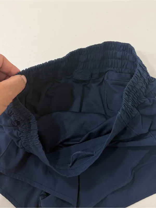 Lululemon Hotty Hot Lined Short High-Rise True Navy 4" size 4 - Image 5
