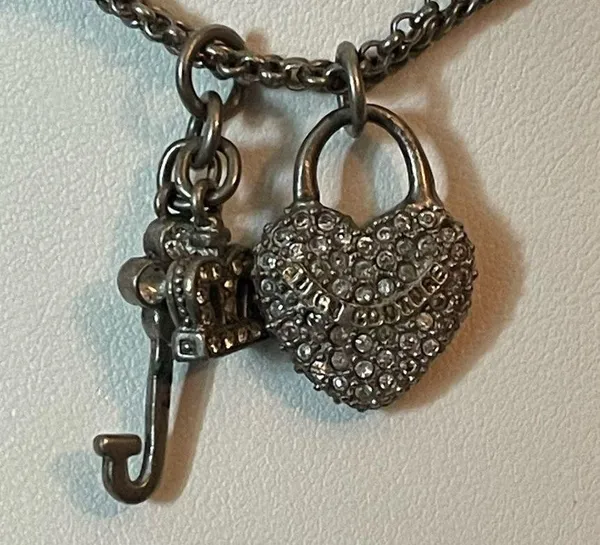 Juicy Couture Key to my Heart necklace - Image 4