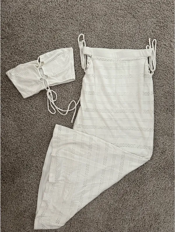 American Threads Maxi Skirt Matching Set - Image 2