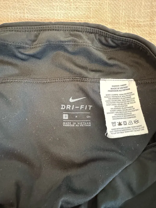 Black Nike Shorts Dri-Fit Running Women’s - Image 3