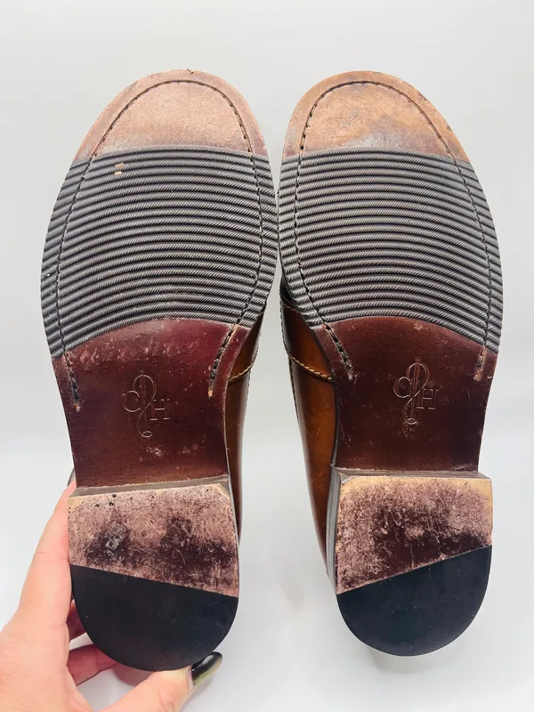 Cole Haan Douglas Brown Leather Penny Loafers Size 7 Men’s Classic Dress Shoes Preppy - Image 9
