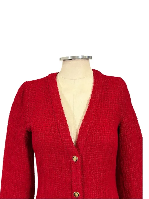 Zara Tweed Weave Dress Size XS - Image 6