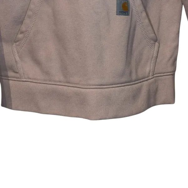 Carhartt Womens Sweater Hooded Rain Defender Relaxed Fit Long Sleeve Pullover XS - Image 4