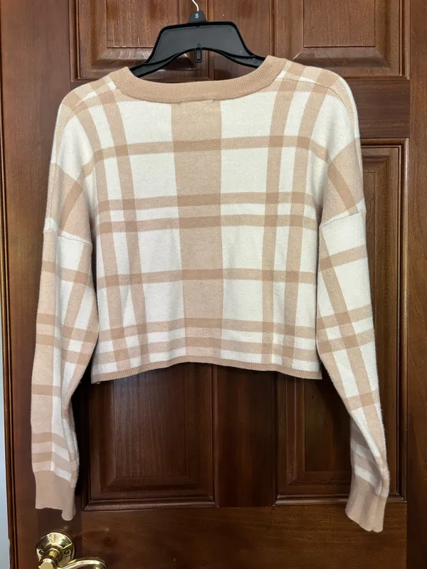 Altar'd State Sweater Cropped Long Sleeve - Image 2