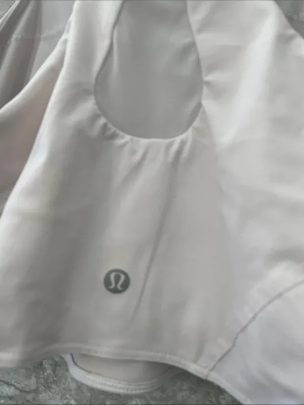Lululemon Mesh-Back Train Bra *Medium Support, A/B Cup
White - Image 3