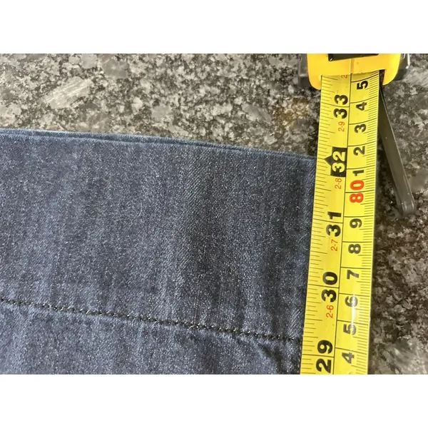 Ann Taylor Loft Modern Flare Dark Denim Jeans Size 6 Low Rise Y2K Stretch City - Image 7