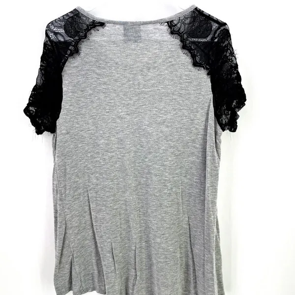 Harley Davidson Loose T-shirt Lace Sleeves Blingy Eagle - Image 2