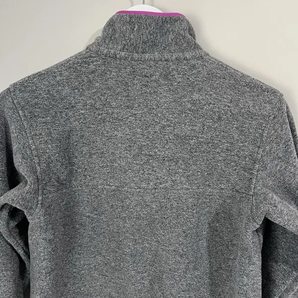 Patagonia Women's XXS Synchilla Lightweight‎ Snap-T Fleece Pullover Gray Cozy - Image 6