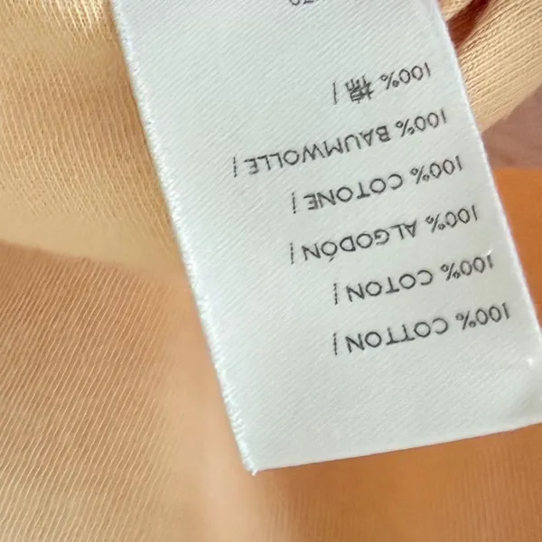 We The Free Peach Long Sleeve Top Women’s Large Oversized Raw Hem - Image 9