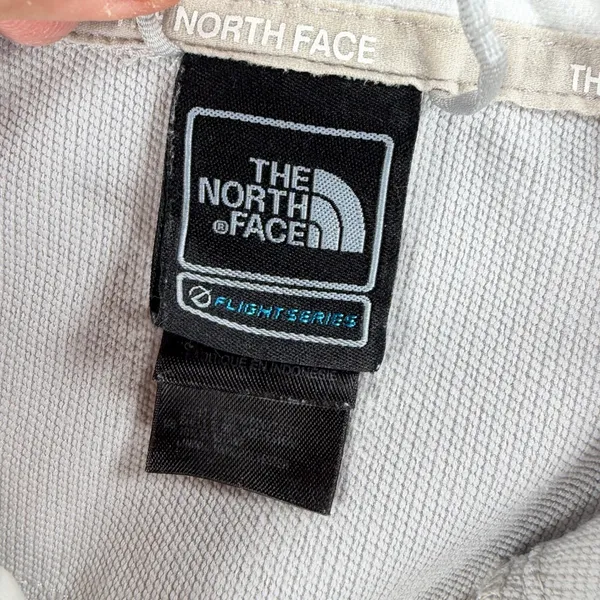 Y2k The North Face Flight Series White Grey Full Zip Windbreaker Jacket Womens M - Image 7
