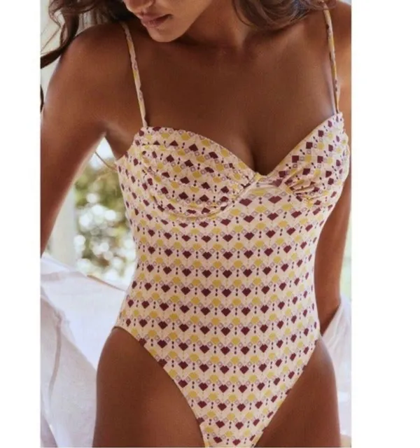 Anthropologie Charlie Holiday Mylo Bust One Piece Swimsuit - Image 2
