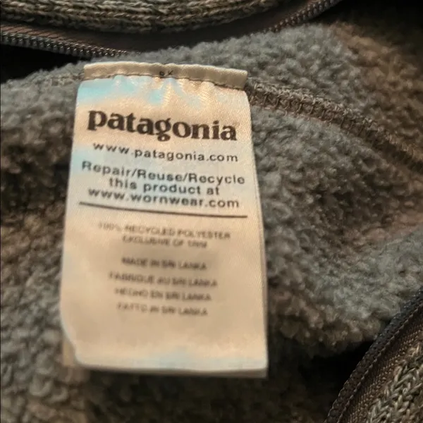 Patagonia Women’s Heathered Gray Jacket Size M - Image 5