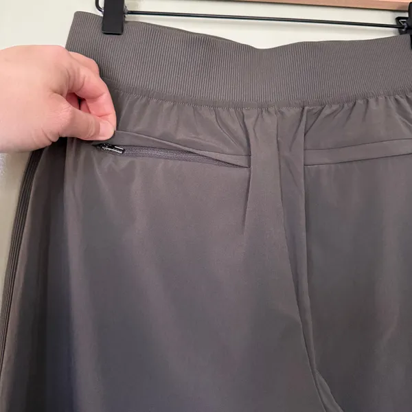 Athleta Women’s Brooklyn Mid Rise Ankle Pants‎ Grey Brown Green Size 6 - Image 5