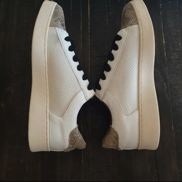 White Raven Sneakers Women’s Size 8.5 Casual Lace-Up Shoes White - Image 6