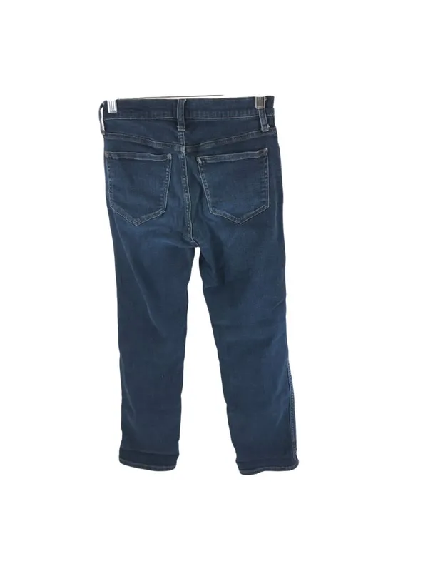 J.Crew High-Rise Vintage Straight Jeans Womens 26 Dark Wash Denim 25" Inseam - Image 2