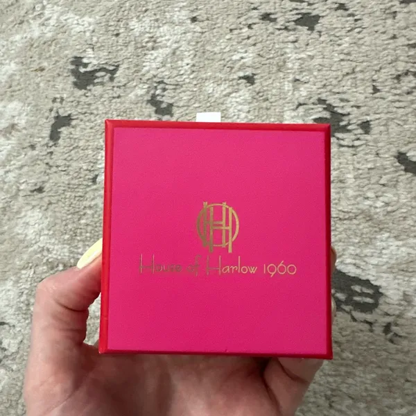 House of Harlow Gold Chunky Earrings Brand New - Image 2