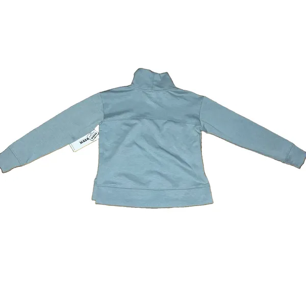 RBX Live Life Active Womens XS High Mock Neck Athletic Sweatshirt NWT Green Cozy - Image 2