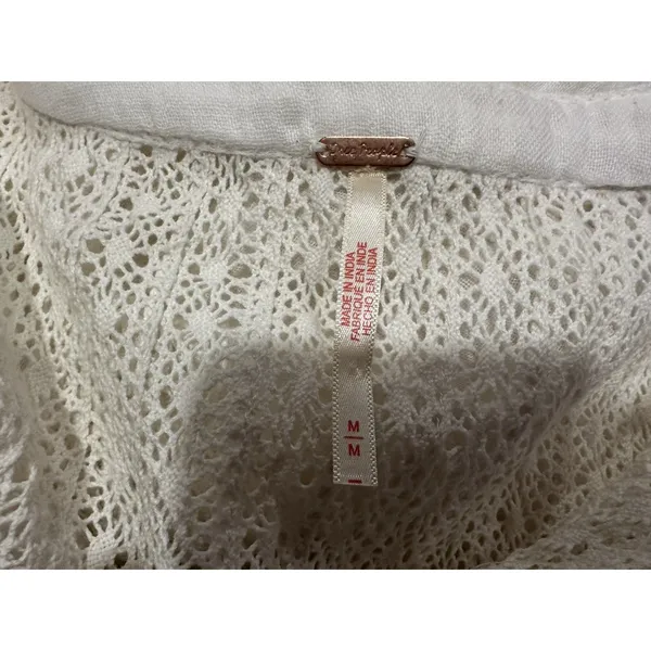 Free People Sachi Ivory Long Sleeve Mini Dress Medium M NWOT - Image 7