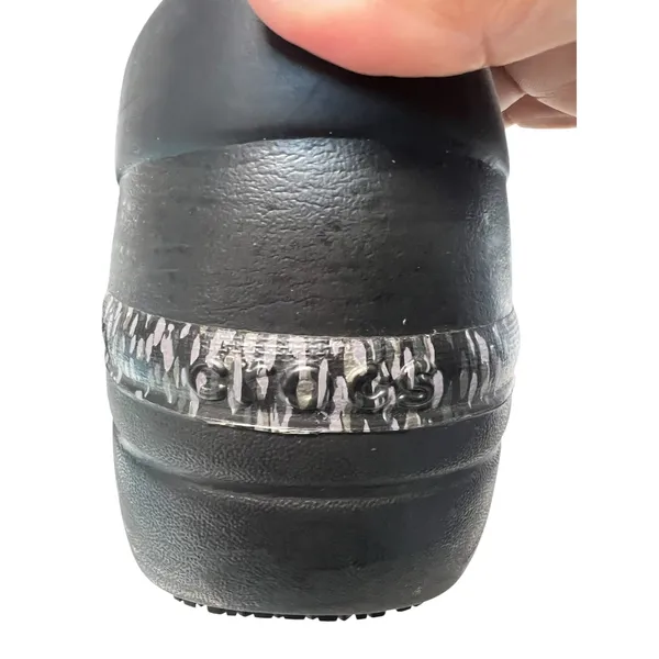 Crocs Women's Neria Pro II Graphic Clogs Black Speckled Size 7 - Image 5