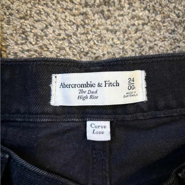 Abercrombie Curve Love Crossover Jeans - Image 2