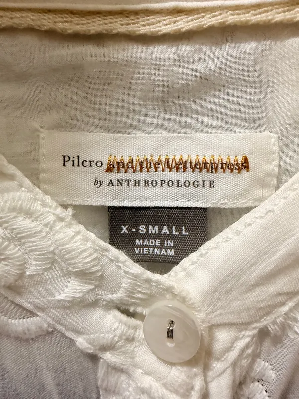Pilcro Lace Anthropologie Blouse - Image 3