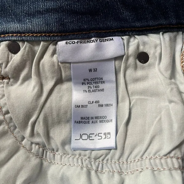 Joe's Jeans Women's 32 Denim Mini Skirt Frayed‎ Hem Classic Casual Summer Blue - Image 5