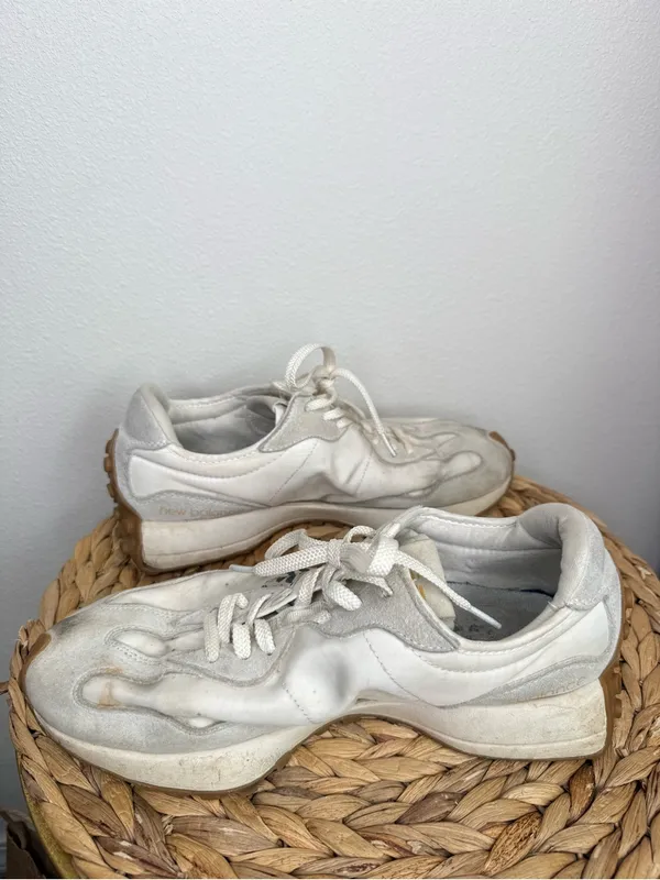New Balance 327 "Sea Salt" Leopard Print Sneakers - Image 4