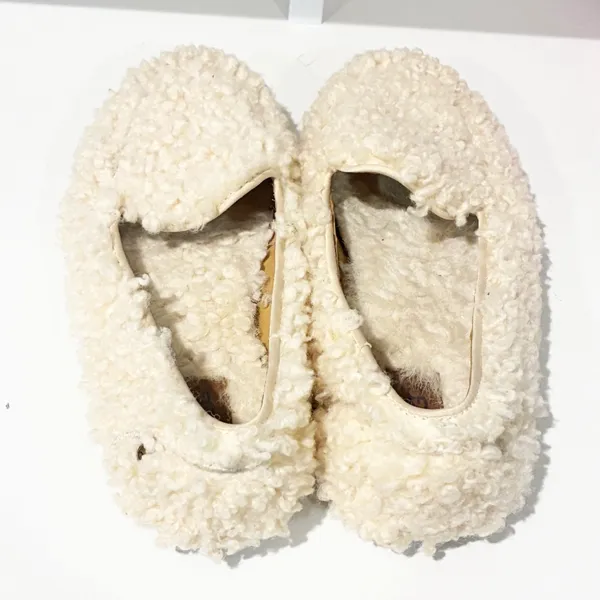 Ugg Australia Womens Hailey Fluff‎ Shearling Loafer Size 8 - Image 5