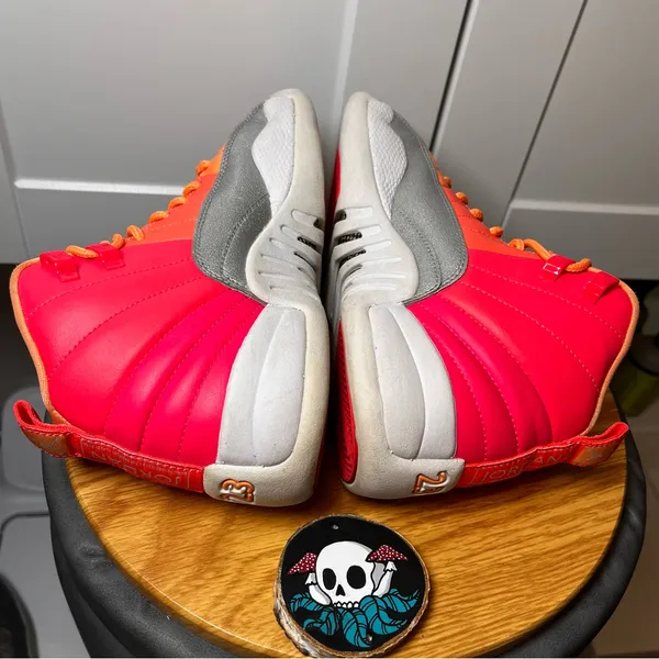 Air Jordan 12 Retro GS 'Sunrise' US Size 4.5Y •6W•36.5EUR (Preloved no box) - Image 11