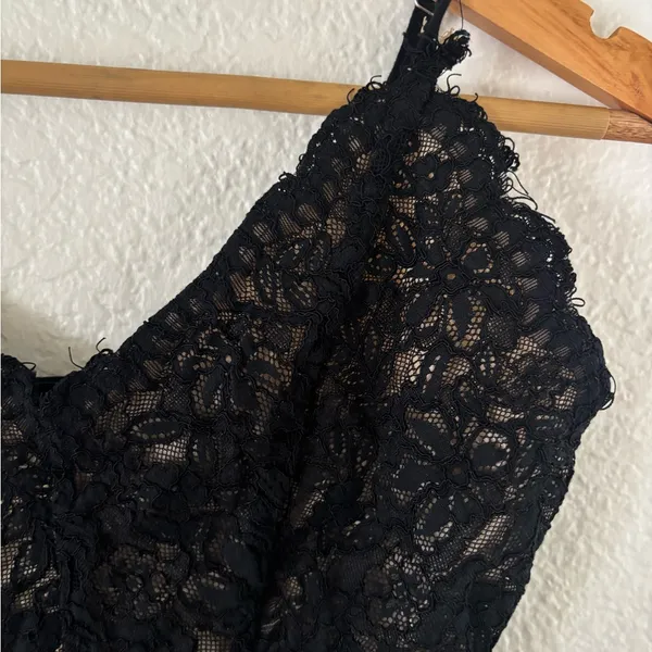 Forever 21 Black Lace Bodysuit‎ - Image 3