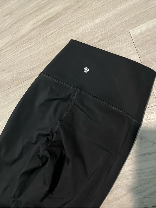 CRZ YOGA Black High-Waist Leggings - Image 2